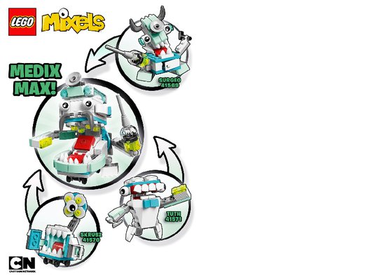 Building Instructions - LEGO - Mixels - 41569 - Surgeo: Page 1