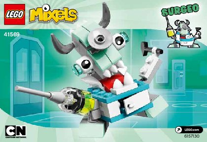 Building Instructions - LEGO - Mixels - 41569 - Surgeo: Page 1