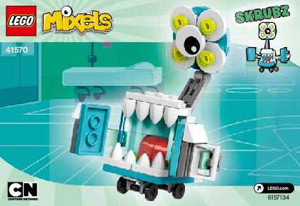 Building Instructions - LEGO - Mixels - 41570 - Skrubz: Page 1