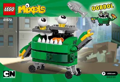 Building Instructions - LEGO - Mixels - 41572 - Gobbol: Page 1