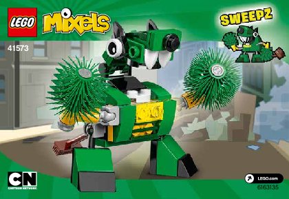 Building Instructions - LEGO - Mixels - 41573 - Sweepz: Page 1