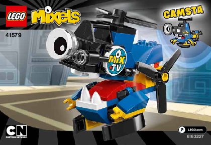 Building Instructions - LEGO - Mixels - 41579 - Camsta: Page 1