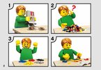 Building Instructions - LEGO - BrickHeadz - 41586 - Batgirl™: Page 2