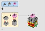 Building Instructions - LEGO - BrickHeadz - 41587 - Robin™: Page 10