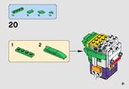 Building Instructions - LEGO - BrickHeadz - 41588 - The Joker™: Page 21