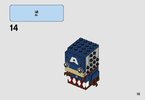 Building Instructions - LEGO - BrickHeadz - 41589 - Captain America: Page 15