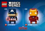 Building Instructions - LEGO - BrickHeadz - 41589 - Captain America: Page 26