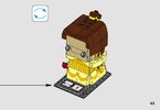 Building Instructions - LEGO - BrickHeadz - 41595 - Belle: Page 43