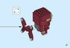 Building Instructions - LEGO - BrickHeadz - 41604 - Iron Man MK50: Page 27