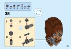 Building Instructions - LEGO - BrickHeadz - 41609 - Chewbacca™: Page 35