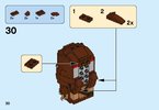 Building Instructions - LEGO - BrickHeadz - 41609 - Chewbacca™: Page 30