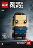 Building Instructions - LEGO - BrickHeadz - 41610 - Tactical Batman™ & Superman™: Page 1