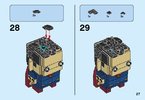 Building Instructions - LEGO - BrickHeadz - 41610 - Tactical Batman™ & Superman™: Page 27