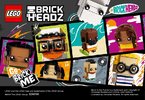 Building Instructions - LEGO - BrickHeadz - 41611 - Marty McFly & Doc Brown: Page 36