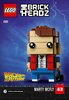 Building Instructions - LEGO - BrickHeadz - 41611 - Marty McFly & Doc Brown: Page 1