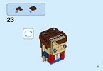 Building Instructions - LEGO - BrickHeadz - 41611 - Marty McFly & Doc Brown: Page 23