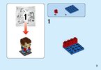 Building Instructions - LEGO - BrickHeadz - 41611 - Marty McFly & Doc Brown: Page 3