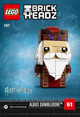 Building Instructions - LEGO - 41621 - Ron Weasley™ & Albus Dumbledore™: Page 1