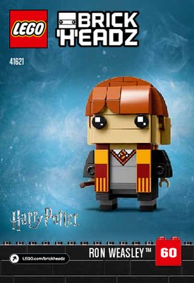 Building Instructions - LEGO - 41621 - Ron Weasley™ & Albus Dumbledore™: Page 1