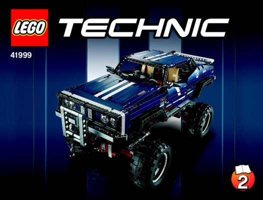 Building Instructions - LEGO - 41999 - 4x4 Crawler Exclusive Edition: Page 1