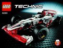 Building Instructions - LEGO - Technic - 42000 - Racer: Page 1