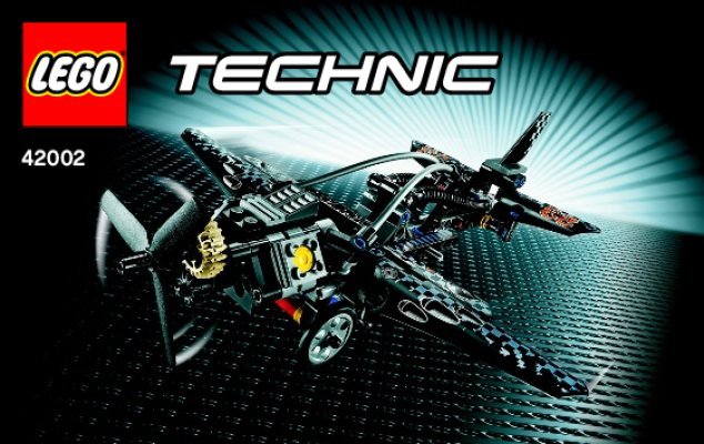 Building Instructions - LEGO - Technic - 42002 - Hovercraft: Page 1