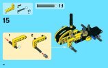 Building Instructions - LEGO - Technic - 42004 - Mini Backhoe Loader: Page 18