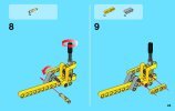 Building Instructions - LEGO - Technic - 42004 - Mini Backhoe Loader: Page 45