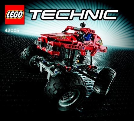 Building Instructions - LEGO - Technic - 42005 - Monster Truck: Page 1