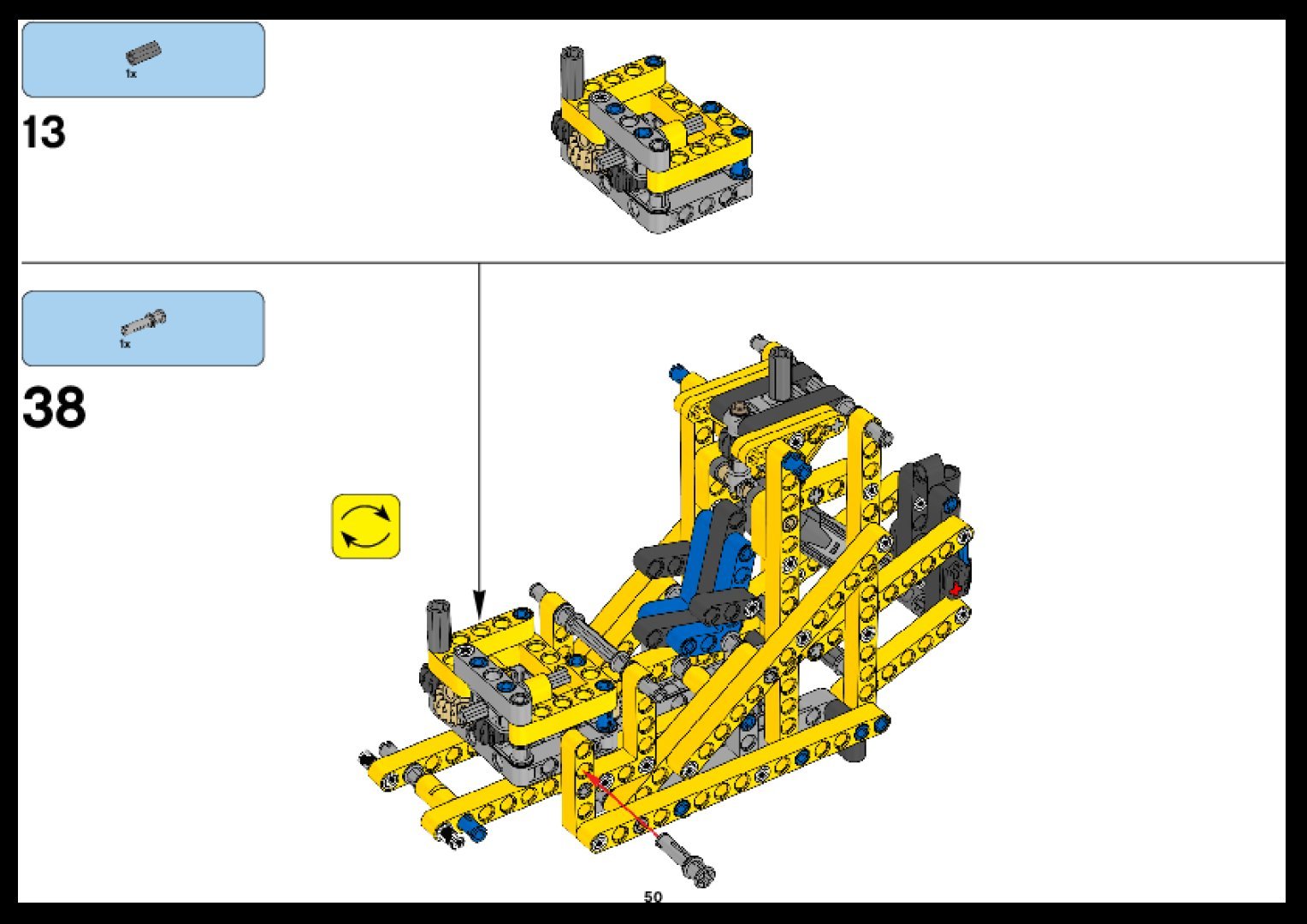 Building Instructions - LEGO - Technic - 42006 - Excavator