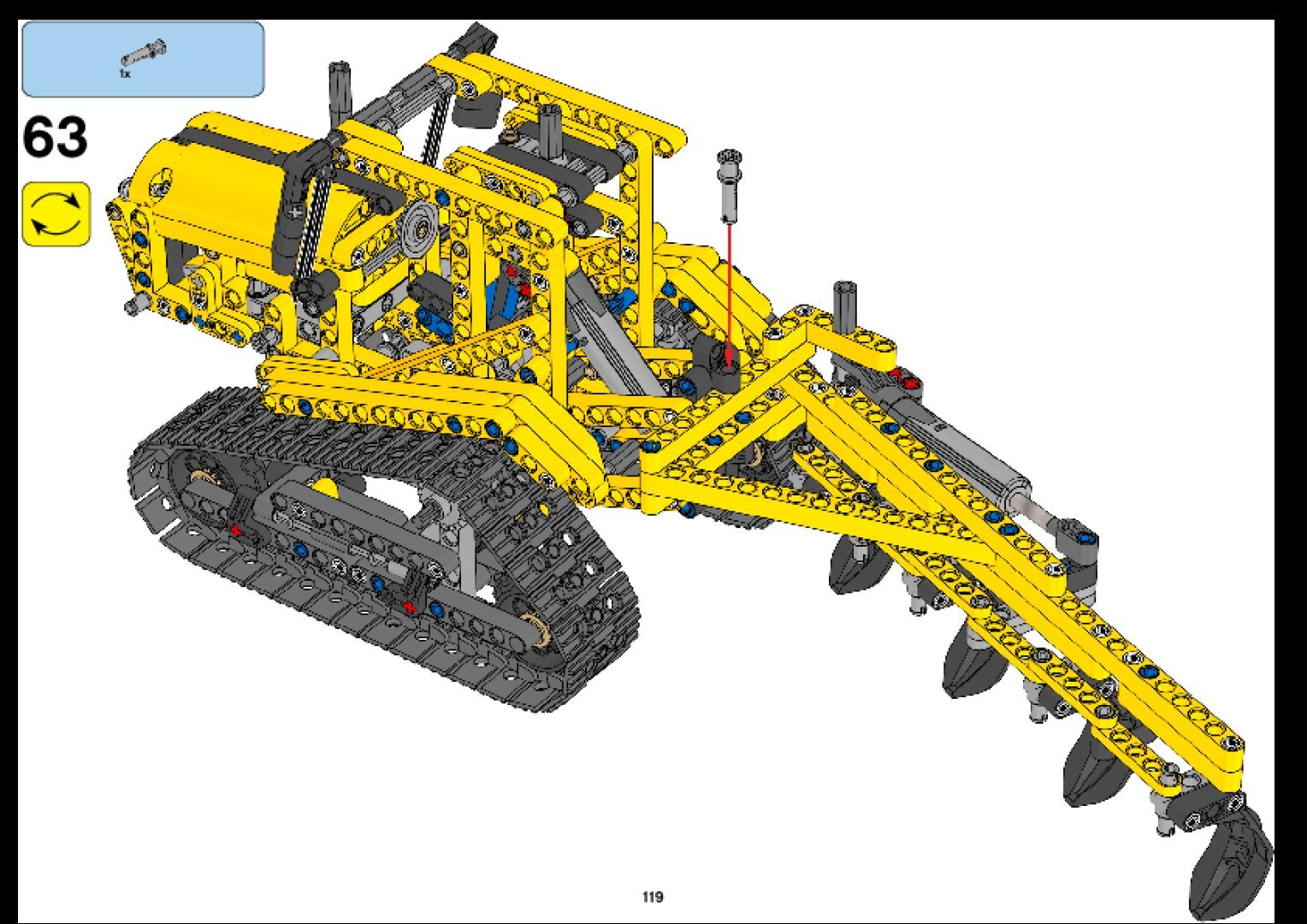 Building Instructions - LEGO - Technic - 42006 - Excavator