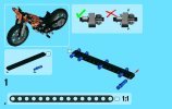 Building Instructions - LEGO - Technic - 42007 - Moto Cross Bike: Page 2