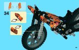 Building Instructions - LEGO - Technic - 42007 - Moto Cross Bike: Page 55