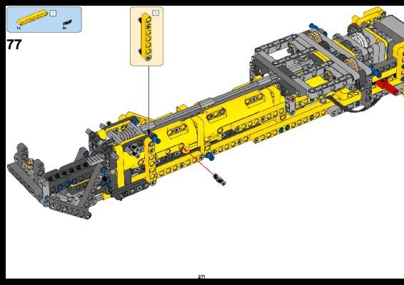 Building Instructions - LEGO - Technic - 42009 - Mobile Crane MK II: Page 1