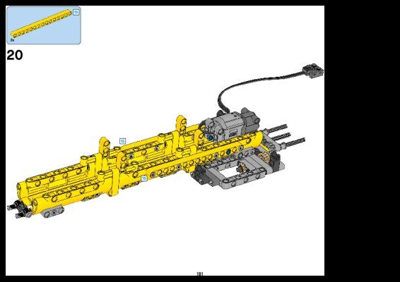 Building Instructions - LEGO - Technic - 42009 - Mobile Crane MK II: Page 1