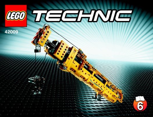 Building Instructions - LEGO - Technic - 42009 - Mobile Crane MK II: Page 1