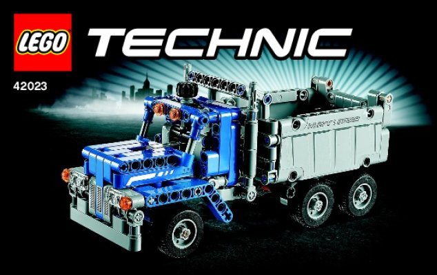 Building Instructions - LEGO - Technic - 42023 - Construction Crew: Page 1