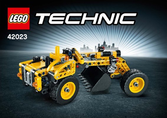 Building Instructions - LEGO - Technic - 42023 - Construction Crew: Page 1