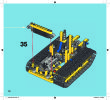 Building Instructions - LEGO - Technic - 42028 - Bulldozer: Page 60