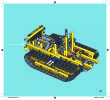 Building Instructions - LEGO - Technic - 42028 - Bulldozer: Page 63