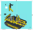 Building Instructions - LEGO - Technic - 42028 - Bulldozer: Page 67