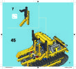 Building Instructions - LEGO - Technic - 42028 - Bulldozer: Page 77