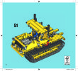 Building Instructions - LEGO - Technic - 42028 - Bulldozer: Page 2