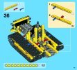 Building Instructions - LEGO - Technic - 42028 - Bulldozer: Page 61