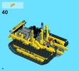 Building Instructions - LEGO - Technic - 42028 - Bulldozer: Page 68