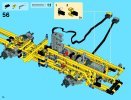 Building Instructions - LEGO - Technic - 42030 - Remote-Controlled VOLVO L350F Wheel Loader: Page 84