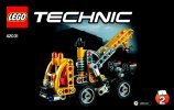 Building Instructions - LEGO - Technic - 42031 - Cherry Picker: Page 1