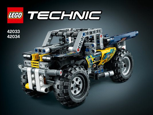 Building Instructions - LEGO - Technic - 42033 - Record Breaker: Page 1