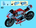 Building Instructions - LEGO - 42036 - Street Motorcycle: Page 76