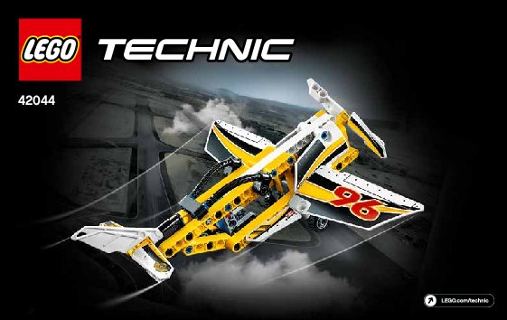 Building Instructions - LEGO - Technic - 42044 - Display Team Jet: Page 1